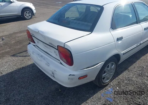 1999 Suzuki Esteem Gl/Glx/Glx+ из США, поврежденный, VIN JS2GB31S8X5163718